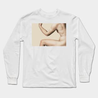 Nude Male, Naked body Long Sleeve T-Shirt